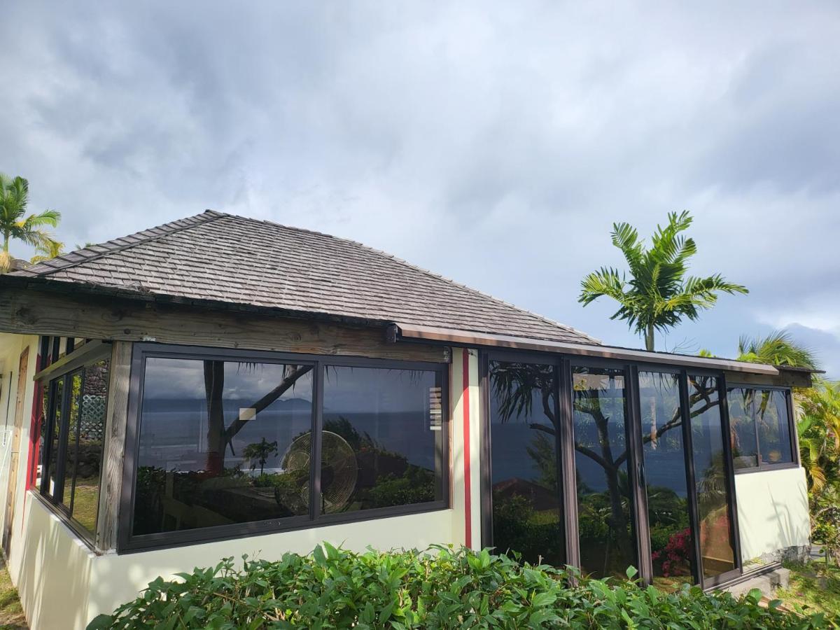Jolie Maison Vue Ocean Et Moorea Punaauia  Exterior foto