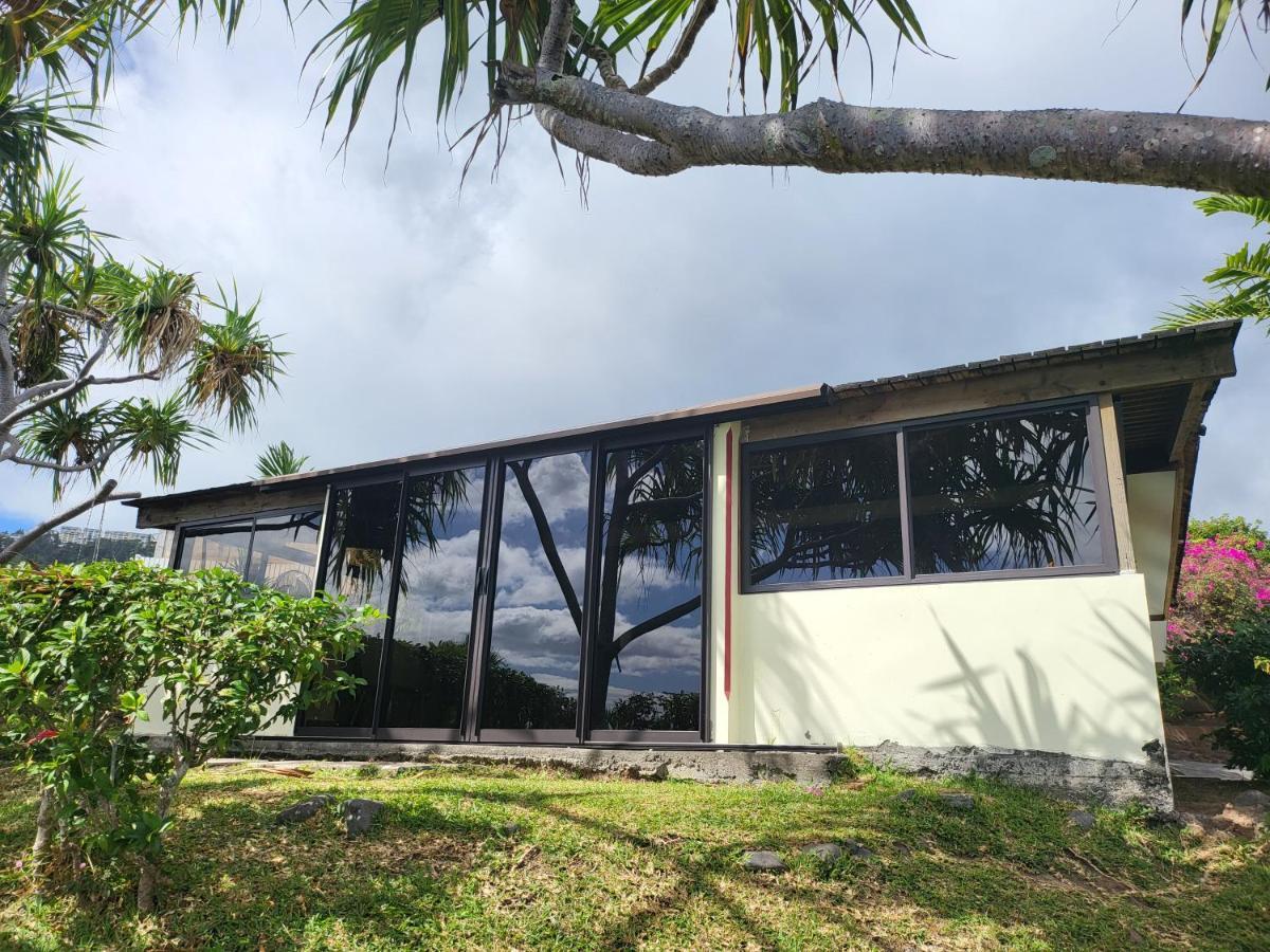 Jolie Maison Vue Ocean Et Moorea Punaauia  Exterior foto