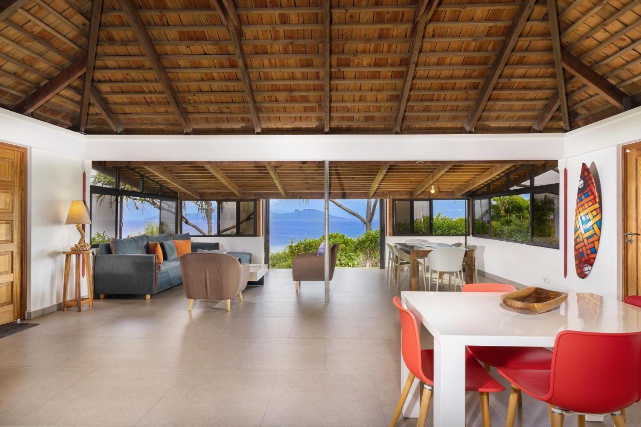 Jolie Maison Vue Ocean Et Moorea Punaauia  Exterior foto